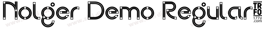Nolger Demo Regular字体转换
